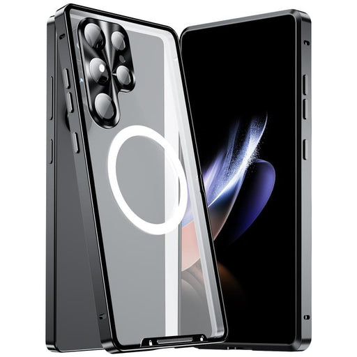 MagSafe Magnetic Frosted Metal Phone Case, For Samsung Galaxy S26 Ultra 5G, For Samsung Galaxy S25 5G, For Samsung Galaxy S25+ 5G, For Samsung Galaxy S25 Ultra 5G, For Samsung Galaxy S24 FE 5G, For Samsung Galaxy S24 Ultra 5G, For Samsung Galaxy S24+ 5...