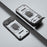 For iPhone 17 Air Sliding Camshield TPU + PC Shockproof Phone Case with Holder(Grey)