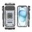 For iPhone 17 Air Sliding Camshield TPU + PC Shockproof Phone Case with Holder(Grey)