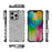 For iPhone 16 Pro Honeycomb Shockproof Phone Case(White)