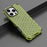 For iPhone 16 Pro Honeycomb Shockproof Phone Case(Green)