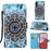 Colored Drawing Pattern Plain Weave Leather Phone Case, For Samsung Galaxy S24 Ultra 5G, For Samsung Galaxy S24+ 5G, For Samsung Galaxy S24 5G, For Samsung Galaxy A15, For Samsung Galaxy A05, For Samsung Galaxy A05s