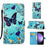 Colored Drawing Pattern Plain Weave Leather Phone Case, For Samsung Galaxy S24 Ultra 5G, For Samsung Galaxy S24+ 5G, For Samsung Galaxy S24 5G, For Samsung Galaxy A15, For Samsung Galaxy A05, For Samsung Galaxy A05s