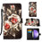 Colored Drawing Pattern Plain Weave Leather Phone Case, For Samsung Galaxy S24 Ultra 5G, For Samsung Galaxy S24+ 5G, For Samsung Galaxy S24 5G, For Samsung Galaxy A15, For Samsung Galaxy A05, For Samsung Galaxy A05s