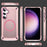 Skin Feel TPU + PC MagSafe Magnetic Phone Case, For Samsung Galaxy S25 5G, For Samsung Galaxy S25+ 5G, For Samsung Galaxy S25 Ultra 5G, For Samsung Galaxy S24 Ultra 5G, For Samsung Galaxy S24+ 5G, For Samsung Galaxy S24 5G, For Samsung Galaxy S23 Ultra...