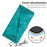 For iPhone 17 Dream Triangle Leather Phone Case with Lanyard(Green)