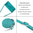 For iPhone 17 Dream Triangle Leather Phone Case with Lanyard(Green)