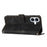 For iPhone 17 Dream Triangle Leather Phone Case with Lanyard(Black)