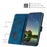 For iPhone 17 Air Dream Triangle Leather Phone Case with Lanyard(Blue)