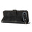 For iPhone 17 Air Dream Triangle Leather Phone Case with Lanyard(Black)
