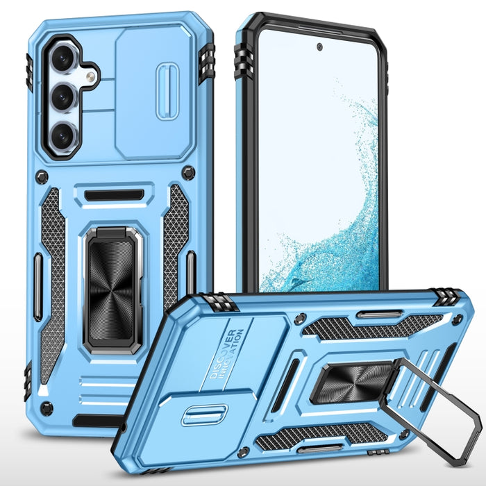 Armor PC + TPU Camera Shield Phone Case