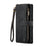 CaseMe C30 Card Slots Zipper Wallet Leather Phone Case
