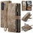CaseMe C30 Card Slots Zipper Wallet Leather Phone Case