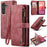 CaseMe C30 Card Slots Zipper Wallet Leather Phone Case