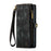 For iPhone 15 Pro CaseMe 008 Detachable Multifunctional Leather Phone Case(Black)