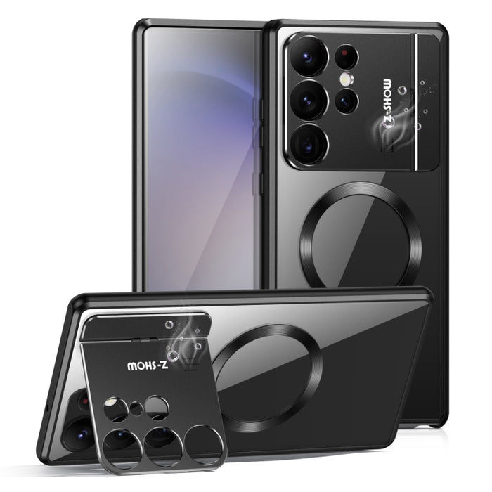 Aromatherapy Holder Single-sided MagSafe Magnetic Phone Case, For Samsung Galaxy S25 Ultra 5G, For Samsung Galaxy S24 Ultra 5G, For Samsung Galaxy S23 Ultra 5G, For Samsung Galaxy S22 Ultra 5G, For Samsung Galaxy S21 Ultra 5G