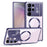 Aromatherapy Holder Single-sided MagSafe Magnetic Phone Case, For Samsung Galaxy S25 Ultra 5G, For Samsung Galaxy S24 Ultra 5G, For Samsung Galaxy S23 Ultra 5G, For Samsung Galaxy S22 Ultra 5G, For Samsung Galaxy S21 Ultra 5G
