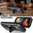 For iPhone 15 Pro Max R-JUST Sliding Camera IP54 Life Waterproof Holder Phone Case(Black)