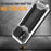 For iPhone 15 R-JUST Sliding Camera IP54 Life Waterproof Holder Phone Case(Silver)