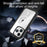 For iPhone 15 Life Waterproof MagSafe Magnetic Rugged Phone Case(Black)