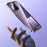 For iPhone 15 Plus Magnetic Double-buckle HD Tempered Glass Phone Case(Silver)