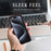 For iPhone 15 Pro Max R-JUST Ironwood Generation Metal Hybrid Wood Phone Case