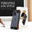 For iPhone 15 Pro Max R-JUST Ironwood Generation Metal Hybrid Wood Phone Case