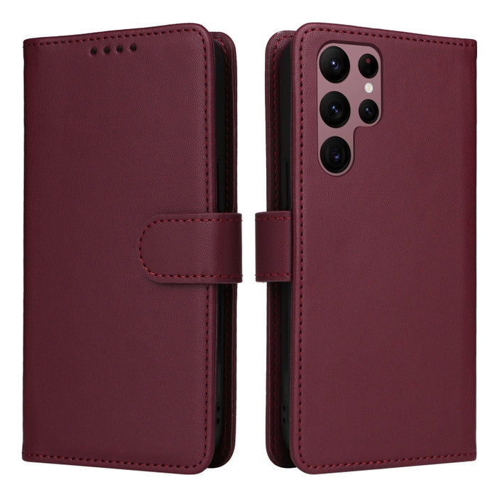 BETOPNICE BN-005 2 in 1 Detachable Imitate Genuine Leather Phone Case, For Samsung Galaxy S22 Ultra, For Samsung Galaxy S22+, For Samsung Galaxy S22, For Samsung Galaxy A22 4G, For Samsung Galaxy A22 5G, For Samsung Galaxy S21 FE�����������������������...