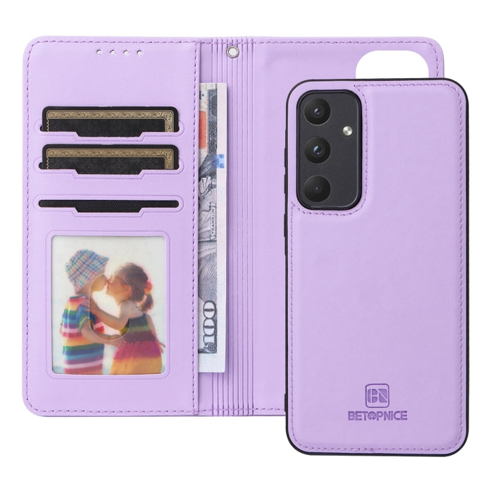 BETOPNICE BN-005 2 in 1 Detachable Imitate Genuine Leather Phone Case, For Samsung Galaxy A55, For Samsung Galaxy A35 5G, For Samsung Galaxy S24 Ultra 5G, For Samsung Galaxy S24+ 5G, For Samsung Galaxy S24 5G, For Samsung Galaxy A15��������������������...