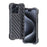 For iPhone 15 Pro Max R-JUST RJ-50 Hollow Breathable Armor Metal Phone Case(Space Grey)