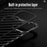 For iPhone 15 Pro Max R-JUST RJ-50 Hollow Breathable Armor Metal Phone Case(Space Grey)