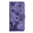 For iPhone 17 Pro Max Butterfly Cat Embossing Flip Leather Phone Case(Purple)