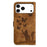 For iPhone 17 Pro Max Butterfly Cat Embossing Flip Leather Phone Case(Brown)