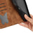 For iPhone 17 Pro Max Butterfly Cat Embossing Flip Leather Phone Case(Brown)