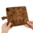 For iPhone 17 Butterfly Cat Embossing Flip Leather Phone Case(Brown)