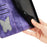 For iPhone 17 Air Butterfly Cat Embossing Flip Leather Phone Case(Purple)
