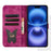 For iPhone 17 Air Butterfly Cat Embossing Flip Leather Phone Case(Pink)
