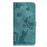 For iPhone 17 Air Butterfly Cat Embossing Flip Leather Phone Case(Wathet)