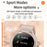 V66 1.28inch BT5.0 Smart Watch Support Heart Rate/ Sleep Detection, Steel Strap, Silicone Strap