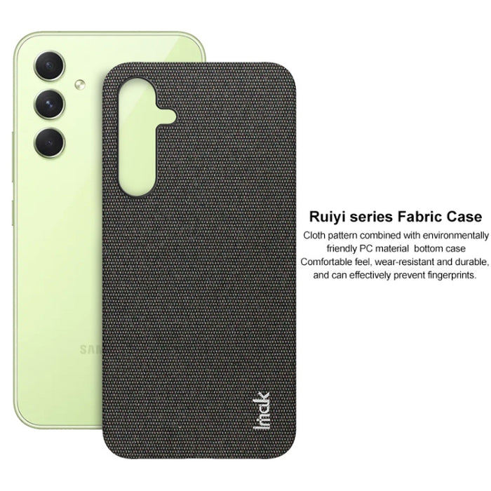 imak Ruiyi Series Cloth Texture PU + PC Phone Case, For Samsung Galaxy A55 5G, For Samsung Galaxy A35 5G, For Samsung Galaxy S24 Ultra 5G, For Samsung Galaxy S24+ 5G, For Samsung Galaxy S24 5G, For Samsung Galaxy S23 FE 5G, For Samsung Galaxy A34 5G   ...