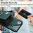 For iPhone 17 Pro Max Organ Card Bag Ring Holder Phone Case(Green)