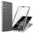 HD Full Cover Magnetic Metal Tempered Glass Phone Case, For Samsung Galaxy S25 Ultra 5G, For Samsung Galaxy S24 Ultra 5G, For Samsung Galaxy S24+ 5G, For Samsung Galaxy S24 5G
