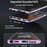 HD Full Cover Magnetic Metal Tempered Glass Phone Case, For Samsung Galaxy S25 Ultra 5G, For Samsung Galaxy S24 Ultra 5G, For Samsung Galaxy S24+ 5G, For Samsung Galaxy S24 5G
