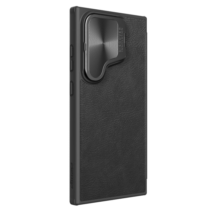 NILLKIN Qin Prop Series Flip Camera Cover Design Leather Phone Case, For Samsung Galaxy S24 Ultra 5G, For Samsung Galaxy S24+ 5G, For Samsung Galaxy S24 5G