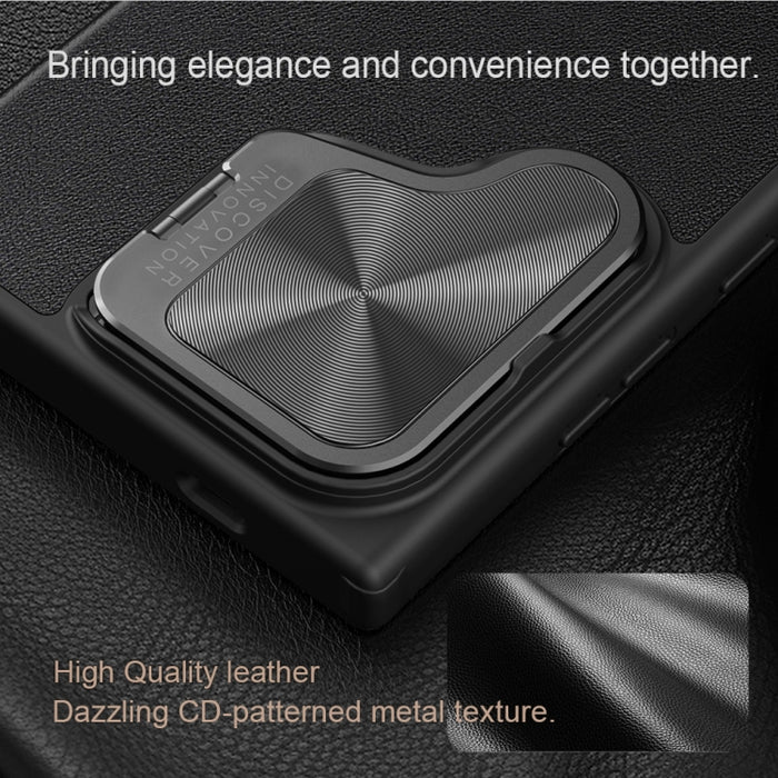 NILLKIN Qin Prop Series Flip Camera Cover Design Leather Phone Case, For Samsung Galaxy S24 Ultra 5G, For Samsung Galaxy S24+ 5G, For Samsung Galaxy S24 5G