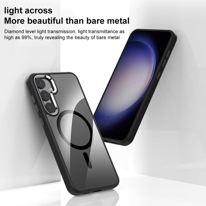 MagSafe Anti-fingerprint Highly Transparent PC Phone Case, For Samsung Galaxy S25 5G, For Samsung Galaxy S25+ 5G, For Samsung Galaxy S25 Ultra 5G, For Samsung Galaxy S24 Ultra 5G, For Samsung Galaxy S24+ 5G, For Samsung Galaxy S24 5G