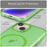For iPhone 16 MagSafe Frosted Translucent TPU + PC Full Coverage Phone Case(Green)