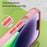 For iPhone 16 MagSafe Frosted Translucent TPU + PC Full Coverage Phone Case(Red)