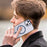 For iPhone 16 Plus MagSafe Frosted Translucent TPU + PC Full Coverage Phone Case(Dark Blue)
