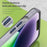 For iPhone 16 Plus MagSafe Frosted Translucent TPU + PC Full Coverage Phone Case(Dark Blue)